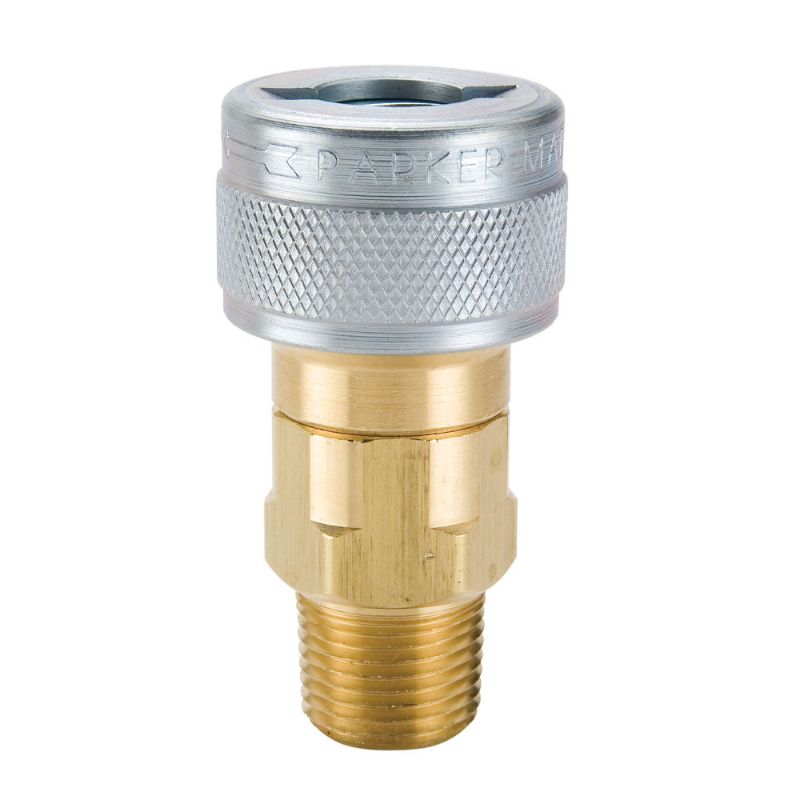Picture of Parker TL-251-6MP - Twist Lock Schrader Interchange, Quick Connect Air Couplings  - TL Series