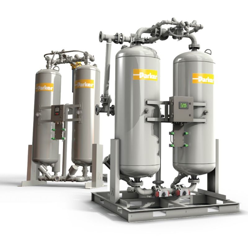 Picture of Parker TW0100-FB11NNF - Heatless Desiccant Air Dryers - NEXTGen TW Series