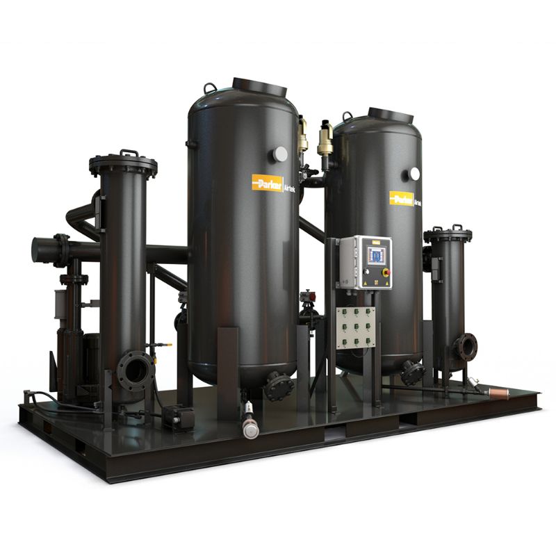 Picture of Parker TWB3001FY41NNN - Blower Purge Heat Reactivated Desiccant Air Dryer -TWB Series