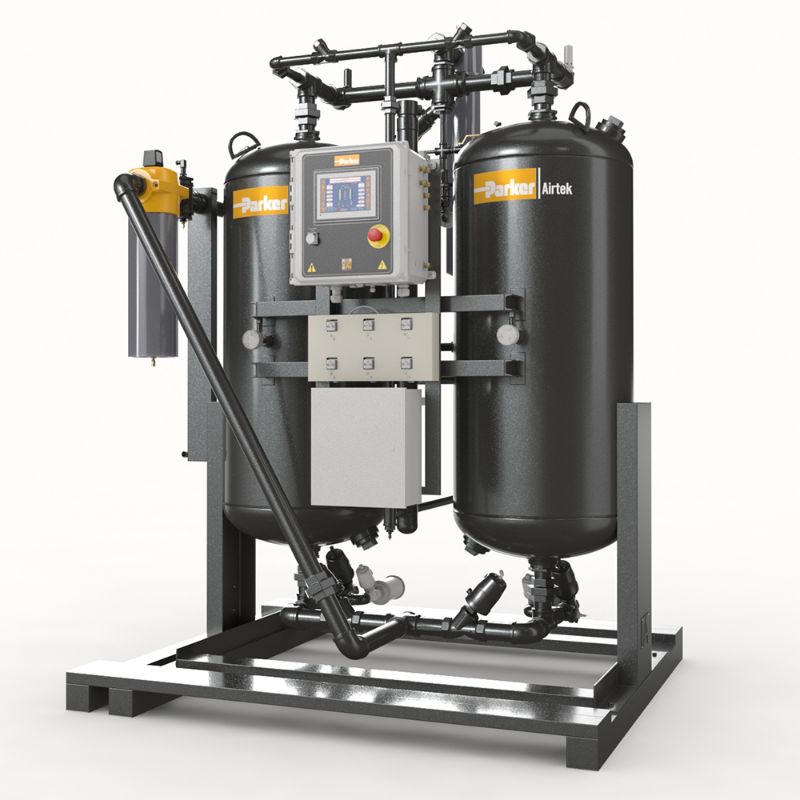 Picture of Parker TWP1201FY41NNN - Externally Heated Desiccant Air Dryer - TWP Series