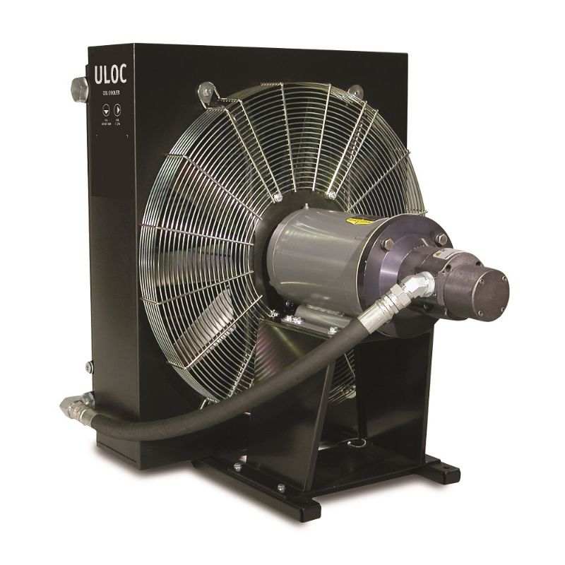 Picture of Parker ULOC-007D-M-A-SA - Complete Air Oil Cooler System with AC Motor - ULOC Series - (Americas)