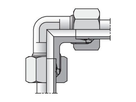 Picture for category EO/EO-2 90° Elbow, Union - W