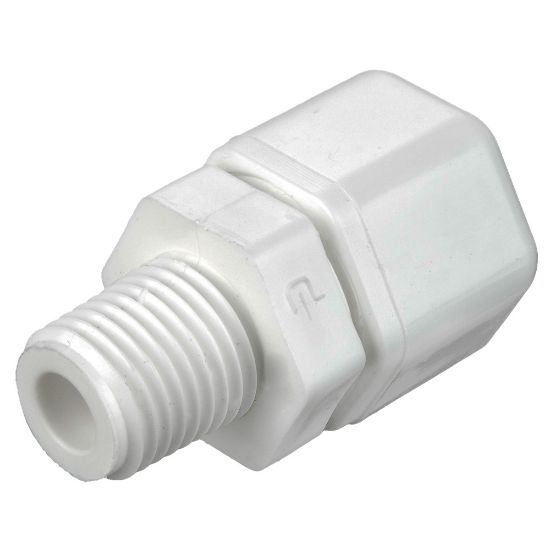 Picture of Parker W4MC4 - Compression Style Plastic Fittings, Fast-Tite
