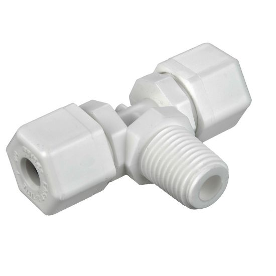 Picture of Parker W4MT4 - Compression Style Plastic Fittings, Fast-Tite