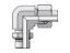 Picture of Parker WEE06L7/16UNFCF - EO/EO-2 90° Elbow, Adjustable - WEE-UNF