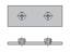 Picture of Parker WPE-1 - Inch Standard Series WPE Weld Plate Elongated