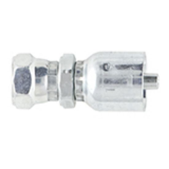 Picture of Parker 1MU71-6-6 - Crimp Style Hydraulic Hose Fitting – 71 Series Fittings