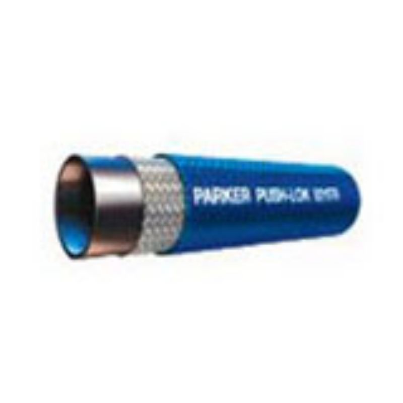 Picture of Parker 821FR-8-BLU - Push-Lok Fire Resistant Cover Multipurpose Hose 250-350 PSI – 821FR Hose