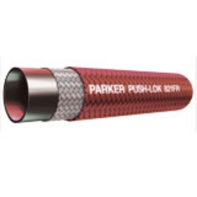 Picture of Parker 821FR-12-BRN - Push-Lok Fire Resistant Cover Multipurpose Hose 250-350 PSI – 821FR Hose