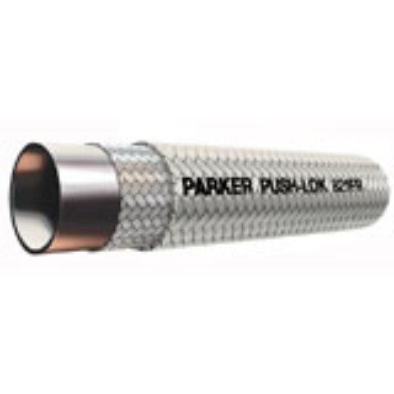 Picture of Parker 821FR-12-WHT - Push-Lok Fire Resistant Cover Multipurpose Hose 250-350 PSI – 821FR Hose
