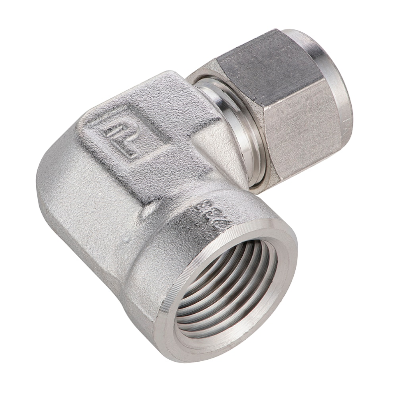 Picture of Parker 8FEL8N-316 - Parker Tube Fitting, NPT Female Elbow - A-LOK Series
