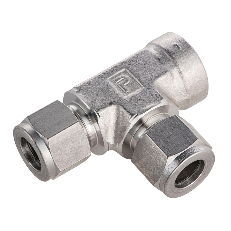 Picture of Parker 12FRT12N-316 - Parker Tube Fitting, NPT Female Run Tee - A-LOK Series