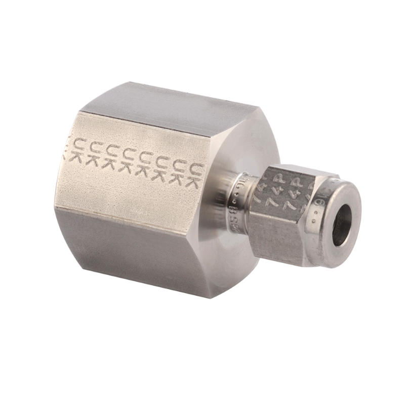 Picture of Parker 10FSC12N-6MO-NC-NSK - Parker Tube Fitting, NPT Female Connector - A-LOK Series