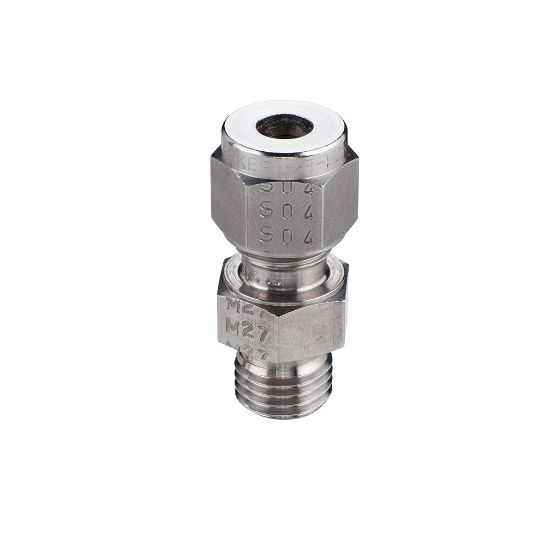 Picture of Parker 6M1SC6-316 - Parker Tube Fitting, Male Connector to SAE Straight Thread - A-LOK Series