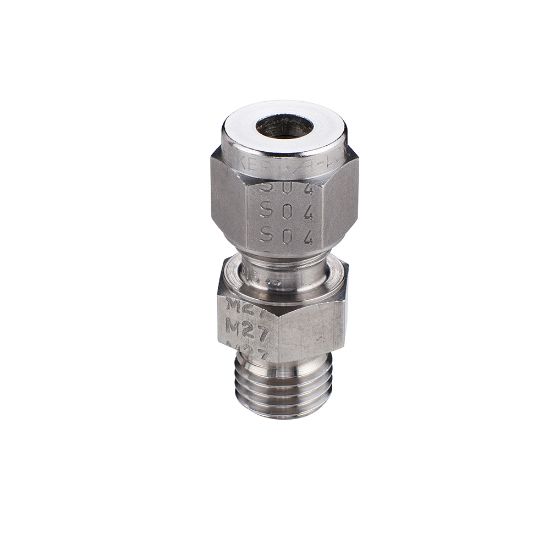 Picture of Parker 10M1SC10-T - Parker Tube Fitting, Male Connector to SAE Straight Thread - A-LOK Series