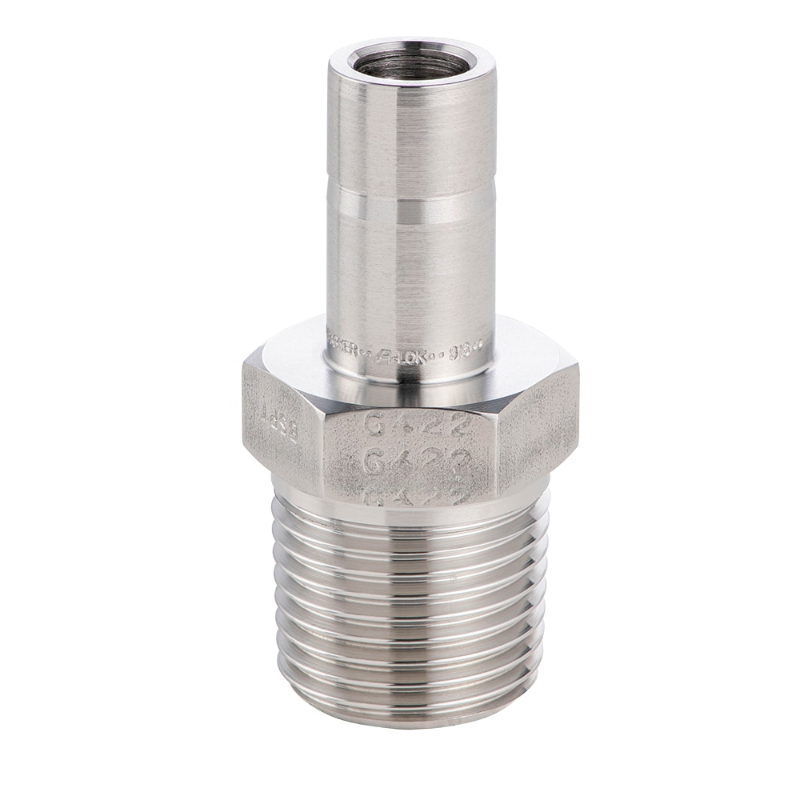 Picture of Parker M12MA1/2K-316 - Parker Tube Fitting, BSP Taper Male Adapter - A-LOK Series