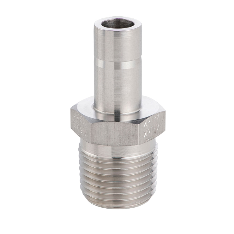 Picture of Parker 8MA4N-316 - Parker Tube Fitting, NPT Tube End Male Adapter - A-LOK Series