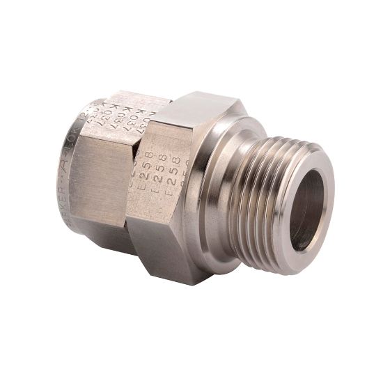 Picture of Parker M10MSC1/2R-ED-B - Parker Tube Fitting, BSPP Male Connector with ED Seal - A-LOK Series