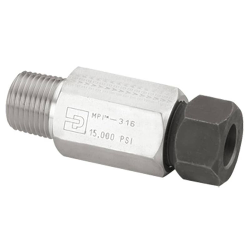 Picture of Parker 4-4 FBMP7-SS - Tube Fitting, Inverted Two ferrule Compression - MPI Series