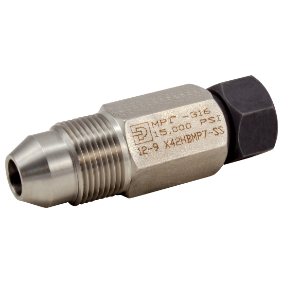 Picture of Parker 12-12 X42HMP7-SS - Tube Fitting, Inverted Two ferrule Compression - MPI Series