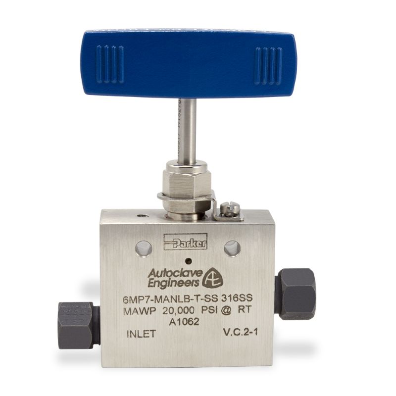 Picture of Parker 16F-MANLB-T-SS - Needle Valves, 15,000 PSI - MAN Series