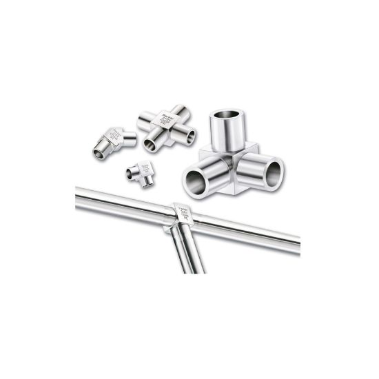 Picture of Parker 4-4 MEM-SSV .035 - MiniButtweld™ Ultra-High Purity Tube Buttweld Fitting