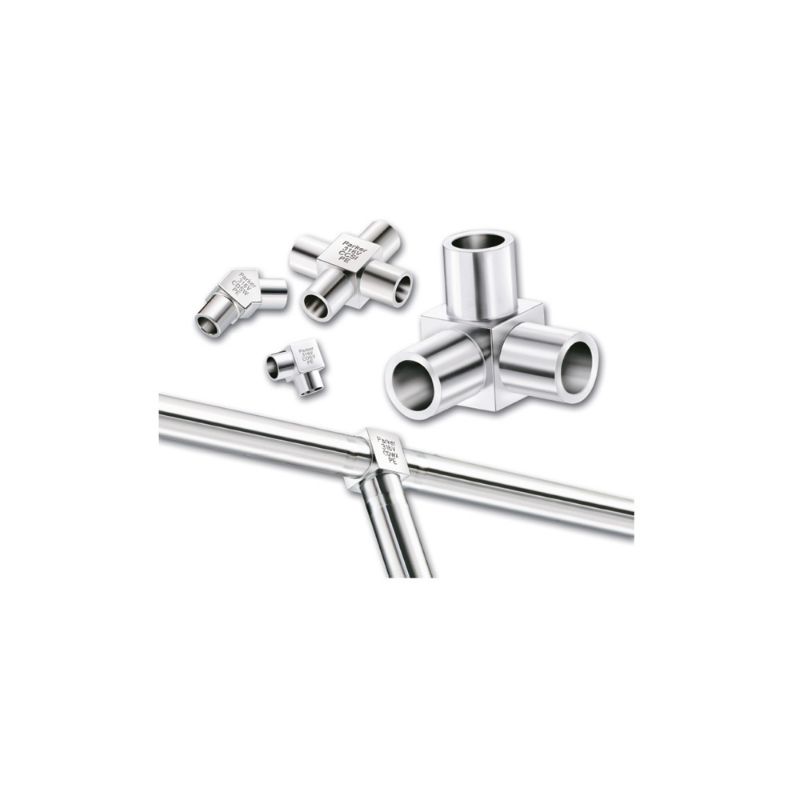 Picture of Parker 4-2 MHM-SSV .035 .028 - MiniButtweld™ Ultra-High Purity Tube Buttweld Fitting