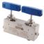 Picture of Parker 20DBNVH9M4 - Needle Valve, Double Block and Bleed 20DBNV Series - 20,000 PSI