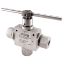 Picture of Parker 3B8S10M12 - Autoclave 3B (3 Way) Ball Valve Series - 20,000 PSI (1379 bar)