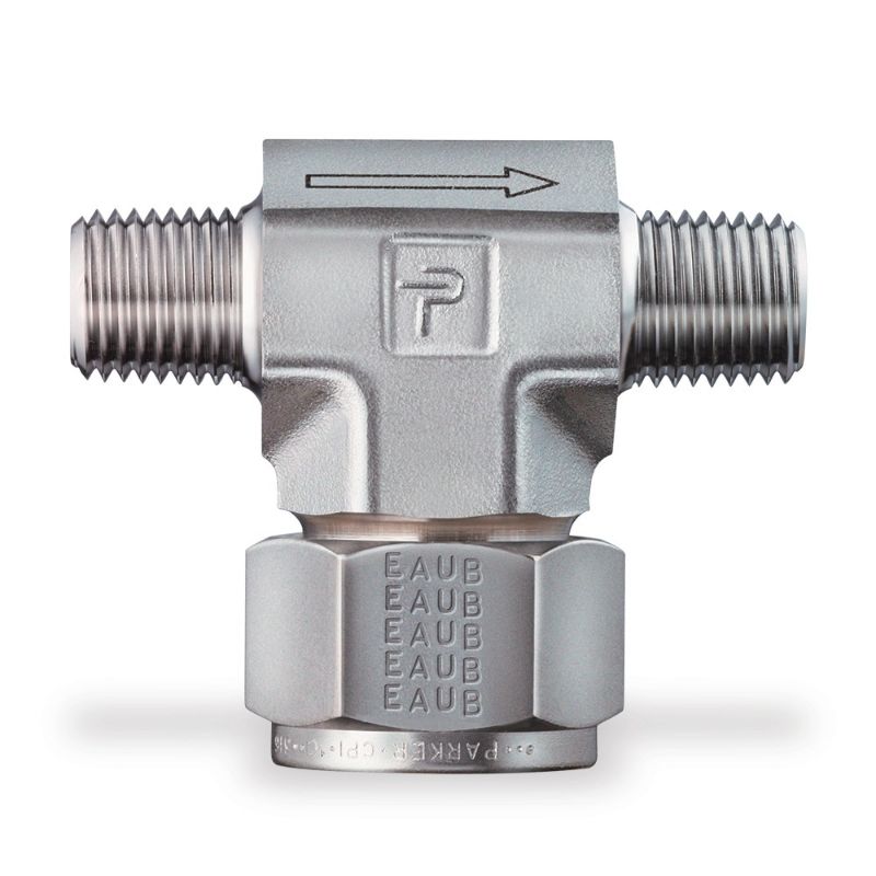 Picture of Parker 4Z-FT4-10-SS - Filter Valve,InLine Tee Filter - FT Series