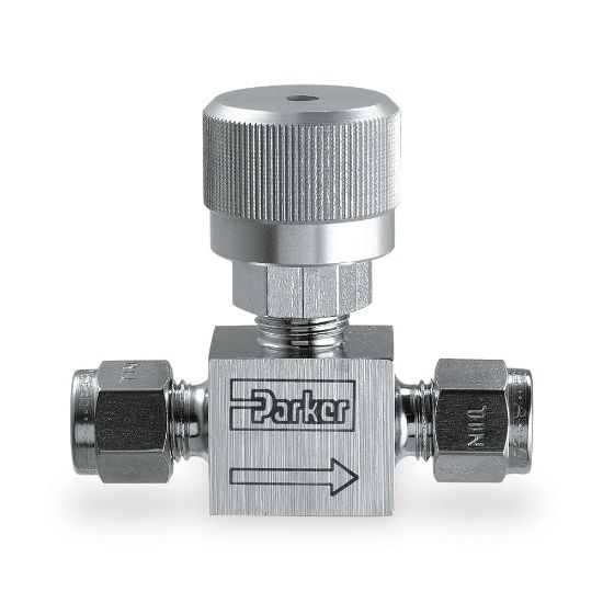 Picture of Parker 4M4F-SN6LK-SS - Needle Valve,Integral Bonnet 6000 PSI - SN6 Series