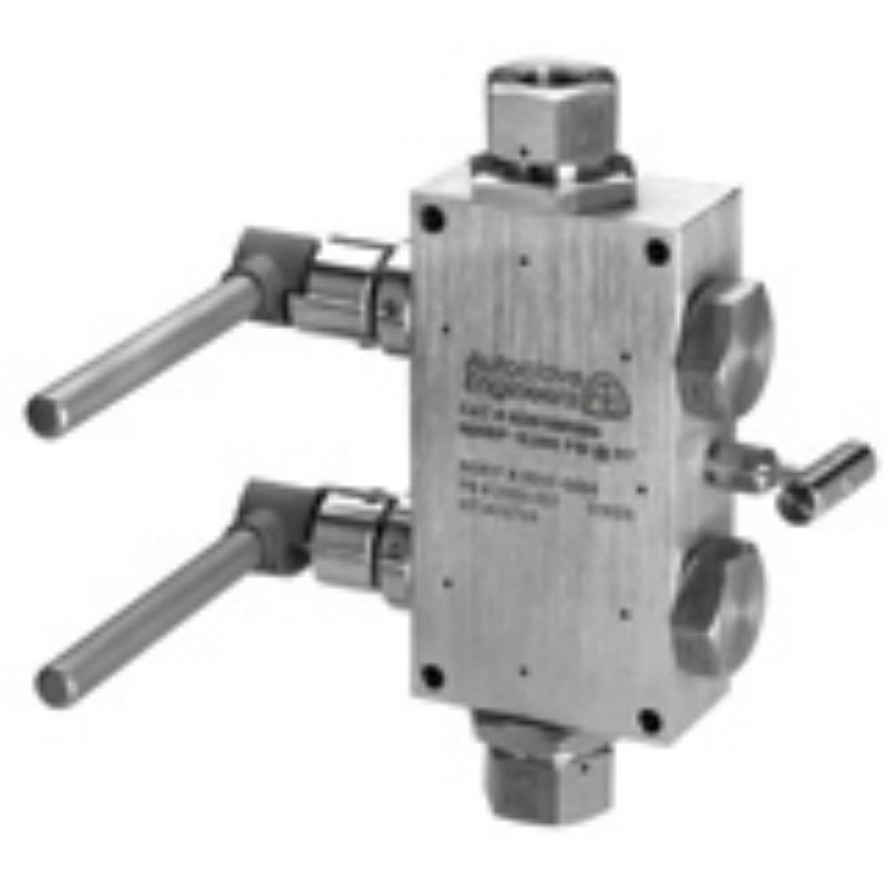 Picture of Parker 6DB10L8P4 - Ball Valve, Double Block and Bleed 6DB Series - 15,000 PSI
