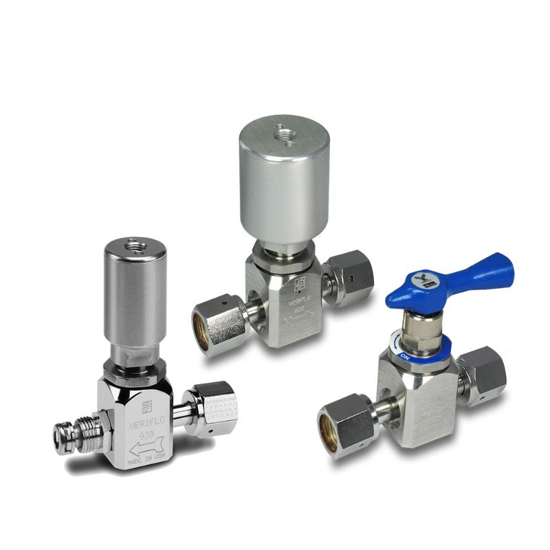 Picture of Parker 930AOPLPNCSA113 - Ultra-High Purity (UHP) Low Flow, Low Pressure Diaphragm Valve – 930 Series