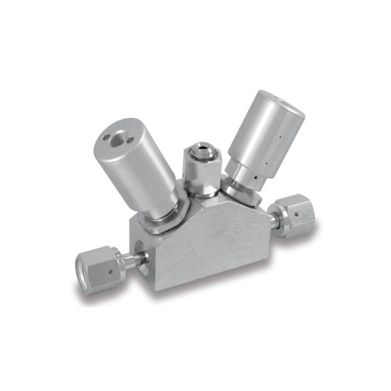 Picture of Parker 930Y1NO/NCFSFFFA - Ultra-High Purity (UHP) Low Flow/Pressure Diaphragm Valve Manifold – 930Y Series