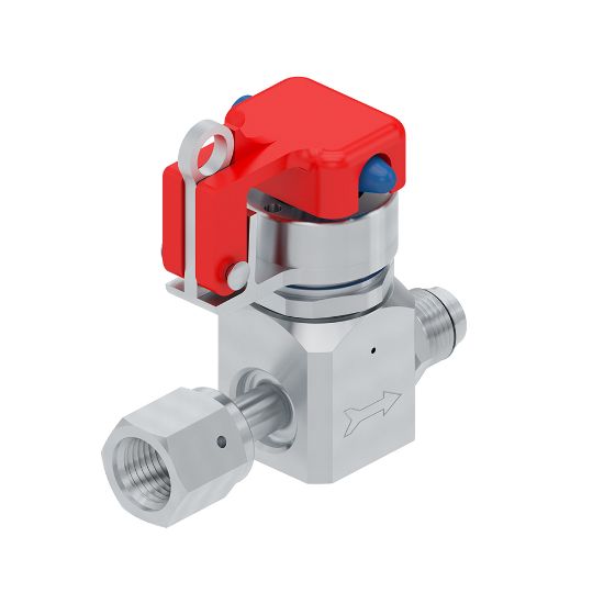 Picture of Parker 930MSFSFMLK - Ultra-High Purity (UHP) Low Flow, Low Pressure Diaphragm Valve – 930 Series
