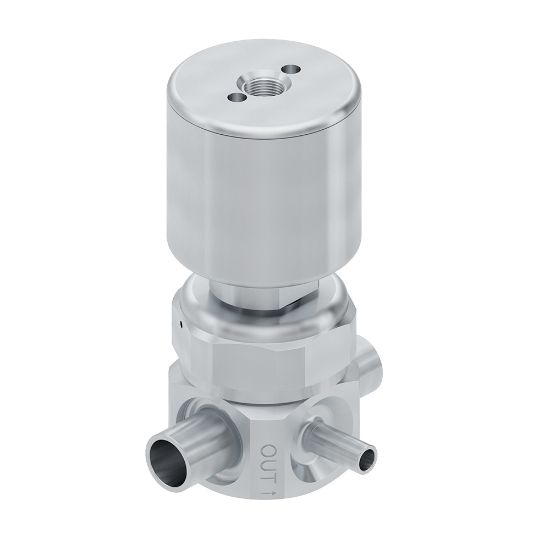 Picture of Parker 955AOPLPNCSC717VESP - Ultra-High Purity (UHP) High Flow Diaphragm Valve – 955 Series