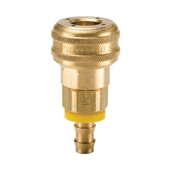 Picture of Parker B30-3BP - Industrial Interchange, Push to Connect, Quick Connect Air Couplers  - 30 Series