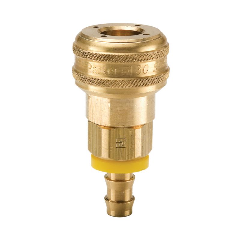 Picture of Parker B30-3BP - Industrial Interchange, Push to Connect, Quick Connect Air Couplers  - 30 Series