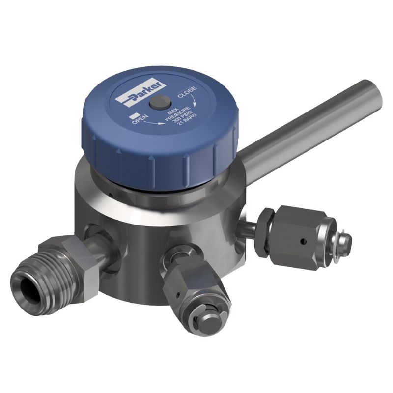 Picture of Parker BDVS28KFS4F1XY - UHP Bulk Diaphragm Valve — BDV Series