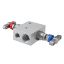 Picture of Parker HL6MO2V8F8M4F - 2, 3 and 5 Valve instrument manifolds, needle pattern, remote mount - H Series