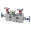 Picture of Parker HD6MO5MASBNC - 2, 3 and 5 Valve instrument manifolds, needle pattern, direct mount - H Series