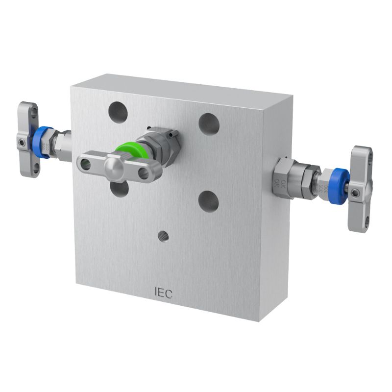 Picture of Parker HD6MO3EXT3 - 2, 3 and 5 Valve instrument enclosure manifolds, needle pattern - H Series
