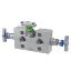 Picture of Parker HD6MO3MASB3 - 2, 3 and 5 Valve instrument manifolds, needle pattern, direct mount - H Series