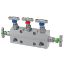 Picture of Parker HD6MO5CT3 - 2, 3 and 5 Valve instrument manifolds, needle pattern, direct mount - H Series