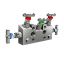 Picture of Parker HDS5MAFDP - 2, 3 and 5 Valve instrument manifolds, needle pattern, direct mount - H Series