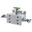 Picture of Parker HEHS3 - 2, 3 and 5 Valve instrument manifolds, needle pattern, direct mount - H Series