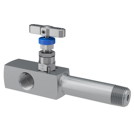 Picture of Parker HGVXS8PBVBMNC - Multi-port Gauge Valves, Needle pattern – H series