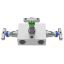 Picture of Parker HL6MO3MHP3 - 2, 3 and 5 Valve instrument manifolds, needle pattern, remote mount - H Series