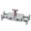 Picture of Parker HL6MO5MCT - 2, 3 and 5 Valve instrument manifolds, needle pattern, remote mount - H Series