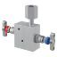 Picture of Parker HLWG6MO2V3NC - 2, 3 and 5 Valve instrument manifolds, needle pattern, remote mount - H Series